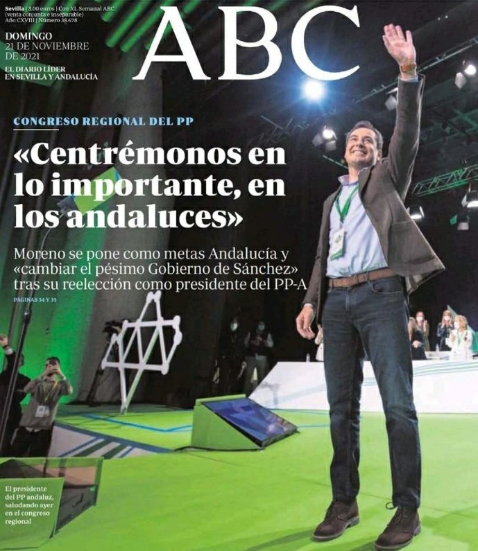 Emocionante Congreso Regional donde hemos reelegido a #JuanmaMoreno Presidente del PP de Andalucía. Gracias a nuestros compañeros que han representado a #LoraDelRio. 
El #GobiernoDelCambio sigue adelante. Con el PP #loraavanza