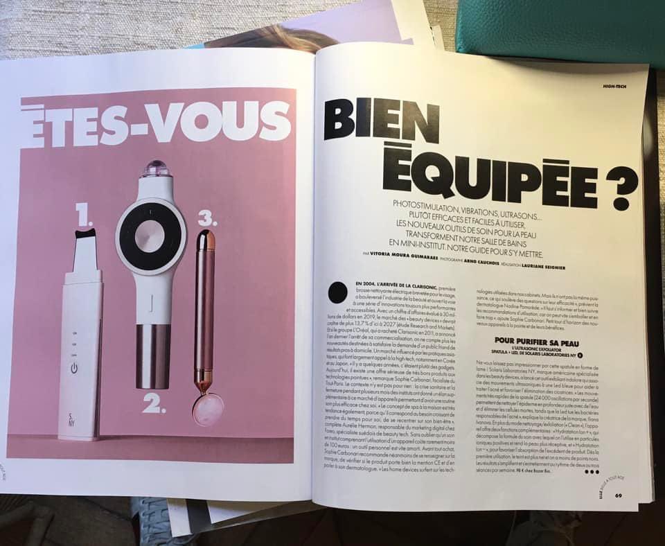 Lalistedenvie's tweet photo. La technologie de mon laboratoire reconnue dans le dernier @ELLEfrance!
#spaalamaison #soindesoi #cosmetics #NuSkin https://t.co/JwzKA6xnWu