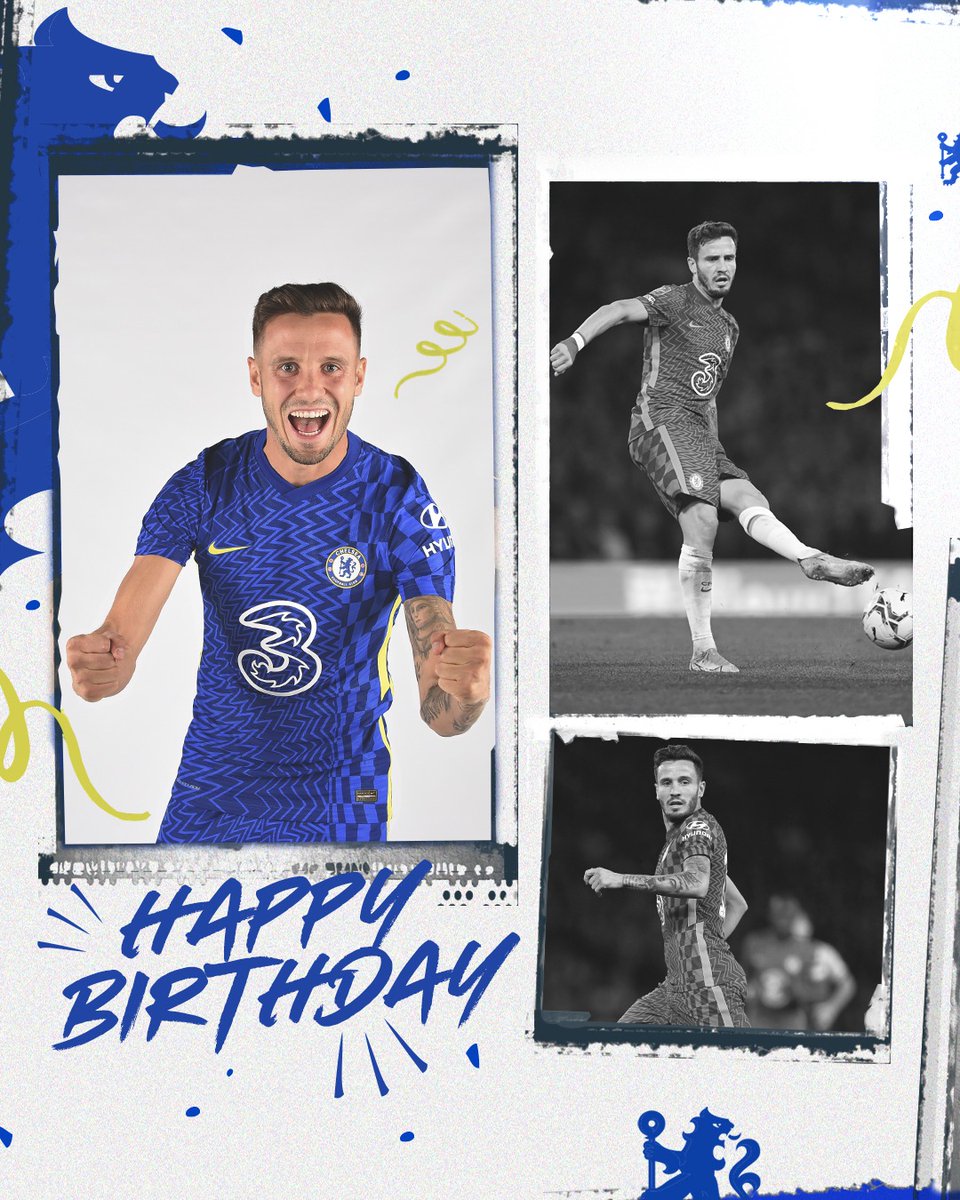ChelseaFC's tweet photo. A big HBD to @saulniguez! 🥳 https://t.co/Pic4H5KaER