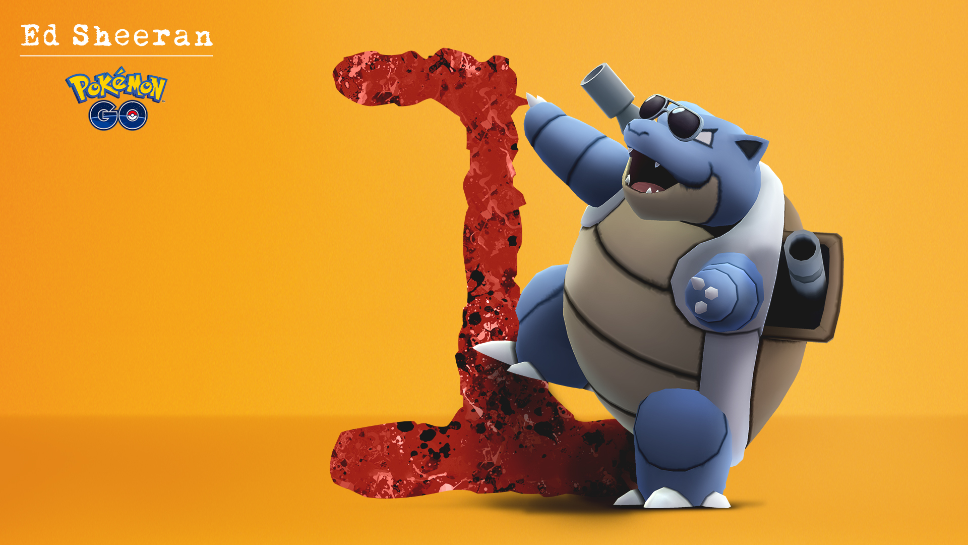 Pokemon Go Blastoise Wearing Sunglasses Ed Sheeran A Perfect Way To Kick Off The Week Less Than 1 Day Left Until The Pokemongoxedsheeran Collab T Co Ojmaiwshnb Twitter