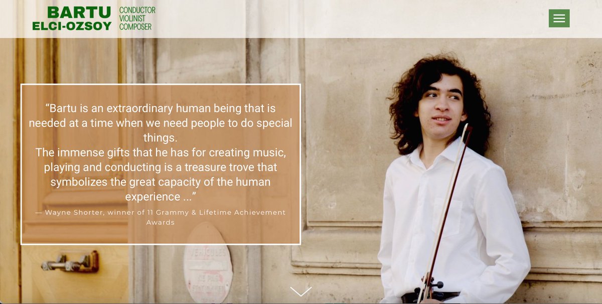 ElciBartu's tweet photo. Extremely pleased to announce that my new website has gone live! Thanks so much @davidsdearest for this fantastic design.

https://t.co/g5Q5GPgyQp https://t.co/JDkbfth6zX