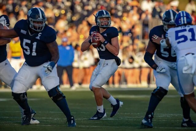 The last time Connor Cigelske started a football game was 2019 against Oconee County. The former Marist standout deserves so much respect for the way he led the <a href="/GSAthletics_FB/">Georgia Southern Football</a> offense against No. 14 BYU last night.