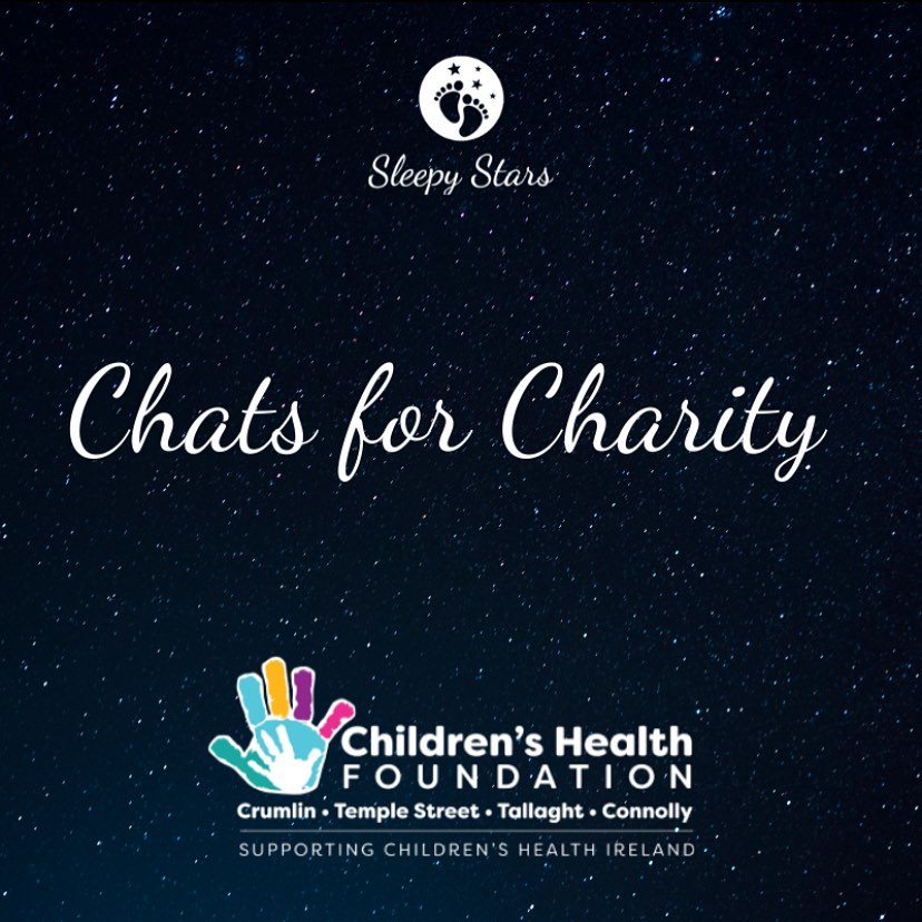 StarsSleepy's tweet photo. Sleepy Stars Chats for Charity - want to ask Kelly Geoghegan of Sleepy Stars a question about your baby's sleep, naps, weaning, potty training &amp; hear her answers to everyone elses? Only €10. It all goes to charity &amp; we will match it too. 24th &amp; 29th Nov https://t.co/XZfsc20n04 https://t.co/PDJt2NkK8I