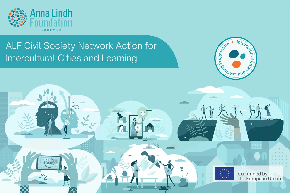 💭 #ALFCitiesInDialogue
Within the Intercultural Cities and Learning Programme, the ALF civil society network is currently implementing 31 intercultural actions across the #EuroMed to promote dialogue at the local level.

🔗 annalindhfoundation.org/alf-civil-soci…

#WeAreALF