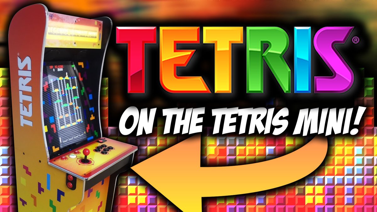 PDubsArcadeLoft's tweet photo. Latest #YouTube #Review Video we look at the #Tetris Games Included on the #AtGames #LegendsUltimateMini #Tetris Edition Cabinet and some you can play via OTG Mode. #Arcades #Arcade #RetroGaming #RetroGames #retrogamer @AtGamesGaming 

Watch: https://t.co/rZoRnhgW27 https://t.co/SvfoyL6CoB