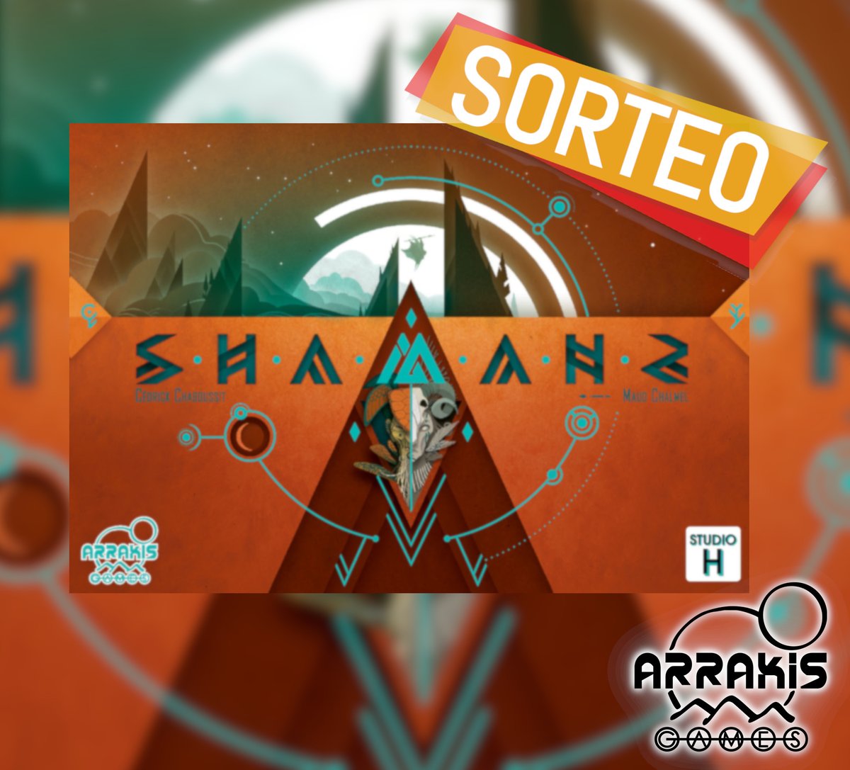 Shamans ya ha llegado a tiendas y lo celebramos con un sorteo!!! Si quieres ganar una copia:

- Síguenos en Twitter
- ❤️y 🔁 este tweet

Anunciaremos el ganador el día 29 de Noviembre, suerte a tod@s (sorteo exclusivo para España)