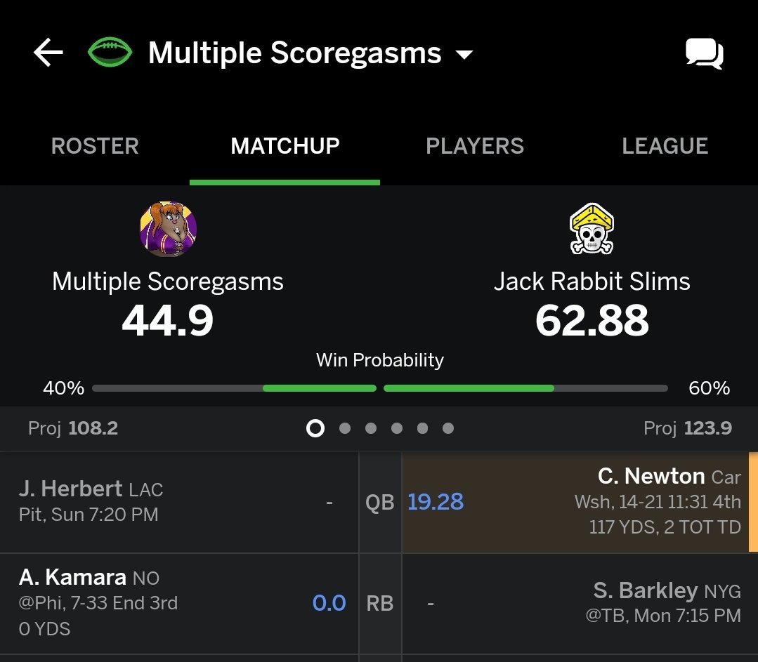 GingerVikingMN's tweet photo. @Jordy2722 I know that feel...Left Kamara in 🤦‍♂️
Fingers crossed the rest of our teams cover our oops https://t.co/xhRdnZym3H