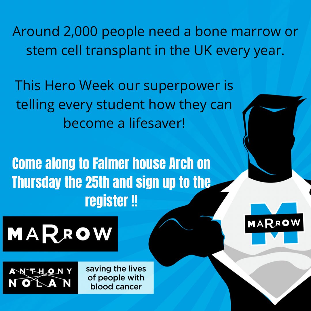 It’s #HeroWeek! To find out how YOU could be someone’s superhero come along and discover how you could potentially save a life!