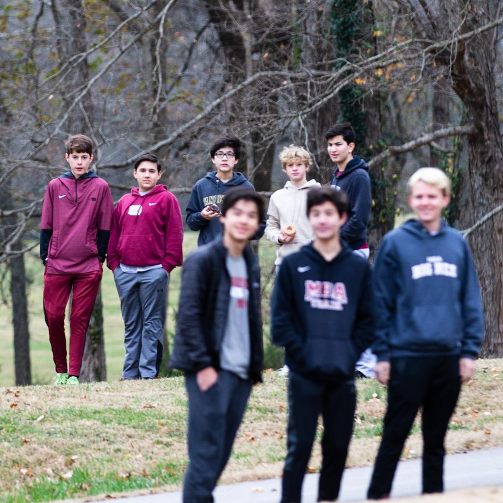 friendbzur's tweet photo. Dr. Cirillo ran the #flyingmonkeymarathon today in #percywarnerpark. His advisory students and team members came out to support. It was his fourth time running the event. @MontgomeryBell https://t.co/qzW03rcSq1