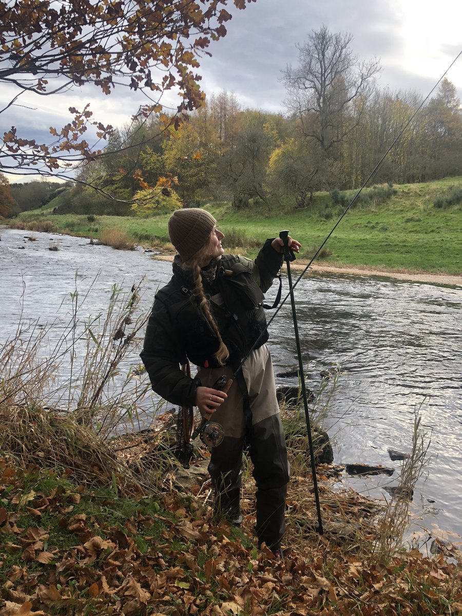 Father and daughter caught 14 Grayling last Thursday. #whataday <a href="/LadiesFishing/">Anne Woodcock 💙</a> <a href="/FishPal/">FishPal</a>
