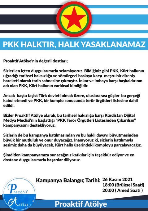 PKK Halktır, Halk yasaklanamaz.