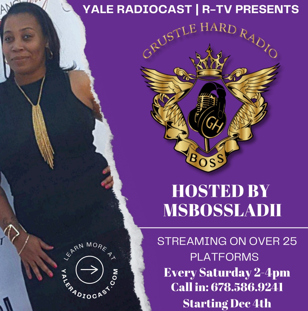 Tune in every Saturday from 2pm-4pm starting Dec 4th to watch <a href="/MsBossLadii/">MsBossLadii</a>  on <a href="/YaleRadioCast/">YALE RADIOCAST®</a> for the 1st time in over 7yrs
