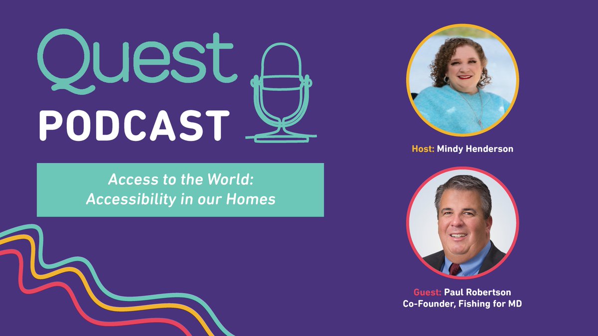 This month, we continue our "Access to the World" #Quest #Podcast series with conversations about #accessibility in #architecture. In this episode, we talk w/ Paul Robertson of <a href="/FishingForMD/">Fishing for MD FFMD</a> about the home he built to suit his changing #mobility. Listen: mda.org/podcast/episod…