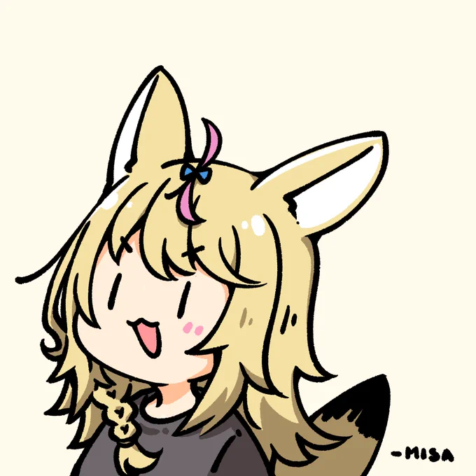 ぴゃ!
#絵まる 