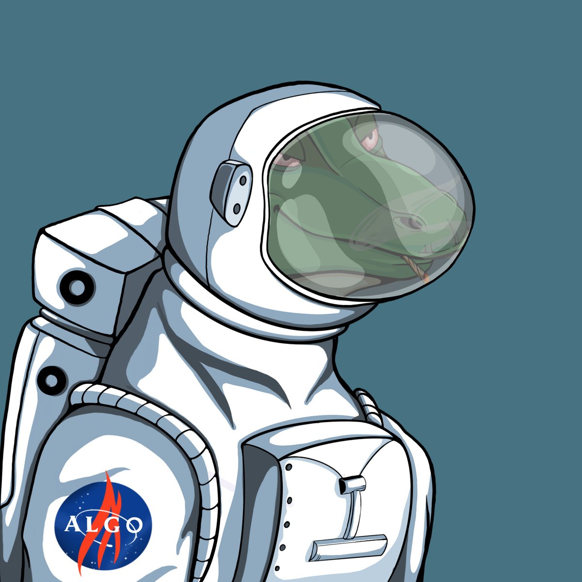Algo_bama's tweet image. hotboxing the space suit?? 🧠🧠🧠