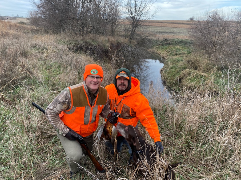 AdamGreggIA's tweet photo. Great pheasant hunt in SW Iowa!

@pheasants4ever @IowaPFQF @iowadnr https://t.co/o5mFdGsZsz