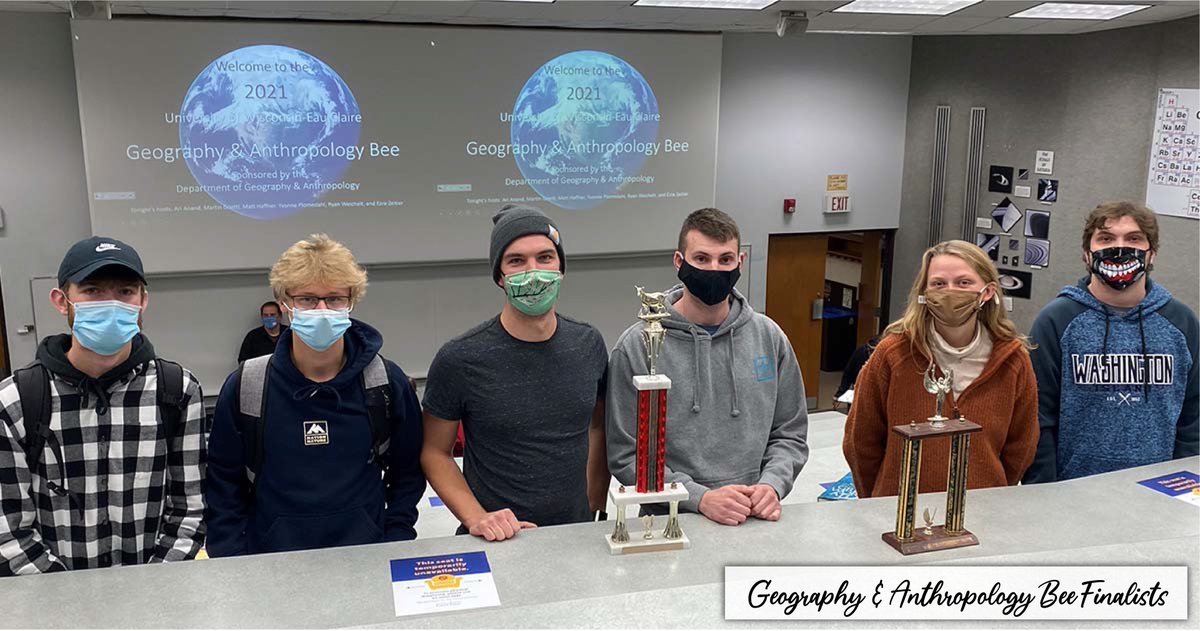 #geoweek @UWEauClaire events were a resounding success! Thanks to @ChancellorJim & @DeanSternfab for helping dedicate the Foust Geospatial Lab, to alums for their wise advice, to students for supporting all of the events, & to all who organized & presented. @theAAG #geography