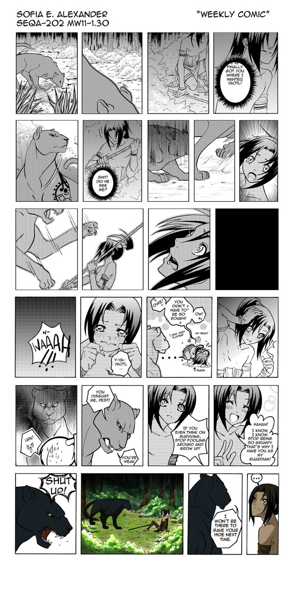 Quería compartirles algunas cositas. Comenzando con algo muy especial. Pero algo que también juré nunca iba a compartir. Dicho esto, aquí les va los primeros cómics y conceptos que hize en el 2007.
En ese entonces Izel era mas sonriente y descuidado con su vida.
#onyxequinox