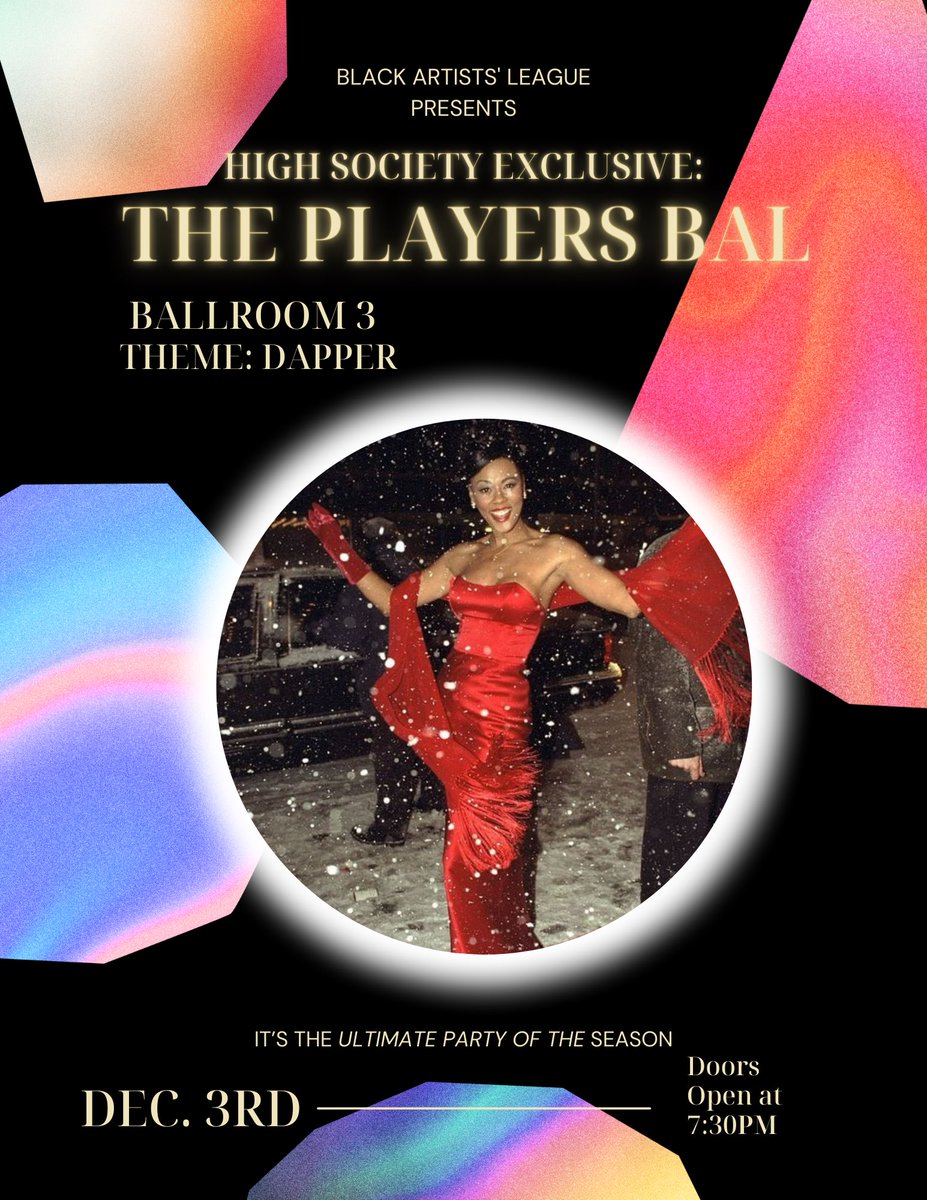 It's time! Seats for the Players BAL are now open! We will be located in Ballroom 3 (Bone Center)! Doors open at 7:30 and please remember the theme is DAPPER! So dress accordingly!!

click here to RSVP for the BAL: playersbal.rsvpify.com