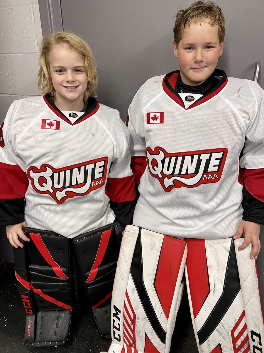 QrdU11's tweet photo. Back to back Shutouts for these two beauties this weekend, and the Borchertβs Roofing QRD U11 Team are now 12-0 in league play! Great weekend team! Keep up the great work. #110/100 #teamworkmakesthedreamwork #TSportsquinte #quintereddevils https://t.co/Dv4pkMLk2v