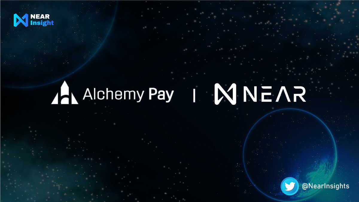 NEAR Integrates Alchemy Pay’s Hybrid Gateway, Joins the Blockchain Infrastructure Alliance.

🚀This opens a new opportunity for NEAR and its whole ecosystem to enhance its strong development.

#NEAR #Neartothemoon #NearInsights