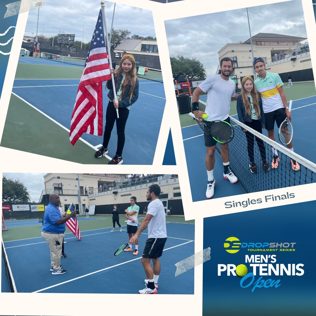 DropShot_Series's tweet photo. Today’s Singles Final was an epic battle for the title -  3 set final between [2] Zachary Svajda 🇺🇸 and [LL] Eduardo Nava 🇺🇸. After an almost 2 ½ hour match, Zachary Svajda takes home his 1ST PRO TITLE WIN! 🏆 Congrats to both men on a fantastic ride to the top! #DropShotATX https://t.co/4HtXnPedcf