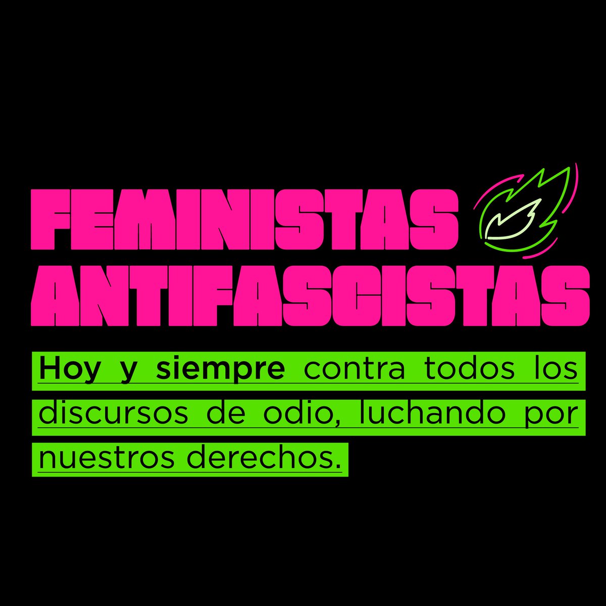 bricofem's tweet photo. Lo de hoy ha sido un golpe para todas y todes. Hacemos un llamado a articularnos contra el fascismo que está más cerca de lo que creíamos.

Ni un centímetro al fascismo. https://t.co/HPi4X7CuL0