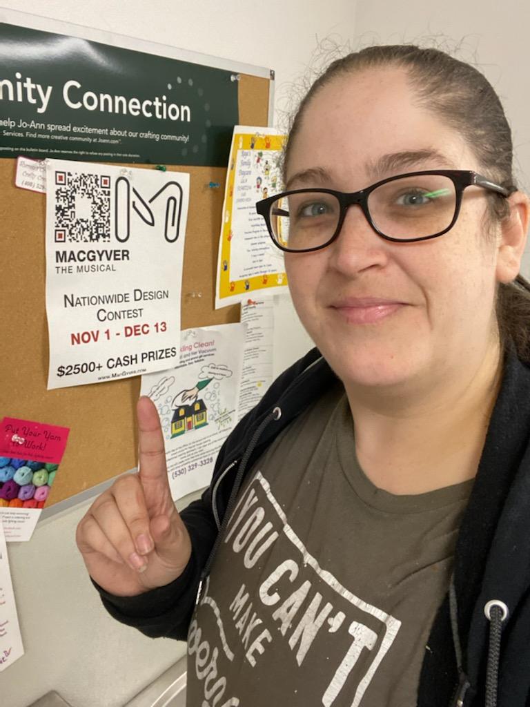 SaveMacGyverHQ's tweet photo. Hey guys, @MacGyver would like YOUR help spreading the word about the #MacGyverTheMusical design contest! DM us if you're interested in hanging flyers in your area! #SaveMacGyver https://t.co/JxtmUmHNaW