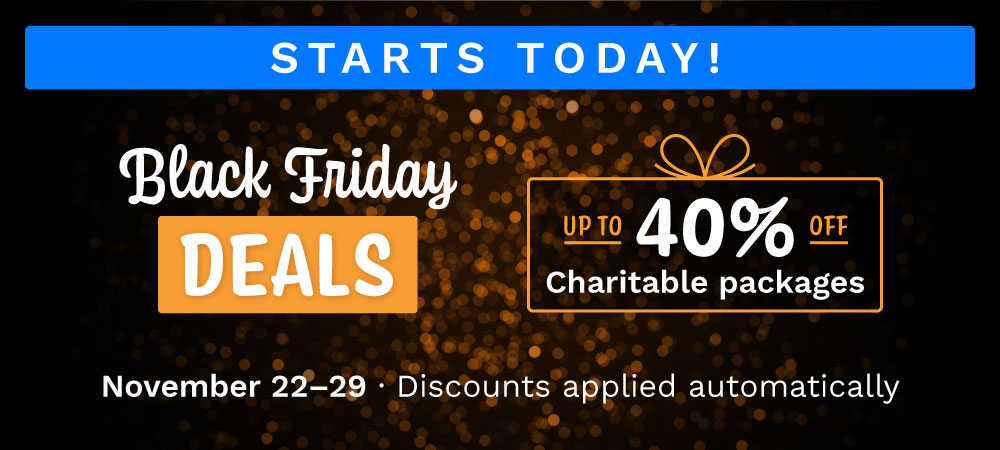 Our Black Friday sale is kicking off in under 12 hours. Up to 40% off, and a bonus for early movers. Details down here👇
wpcharitable.com/black-friday-2…