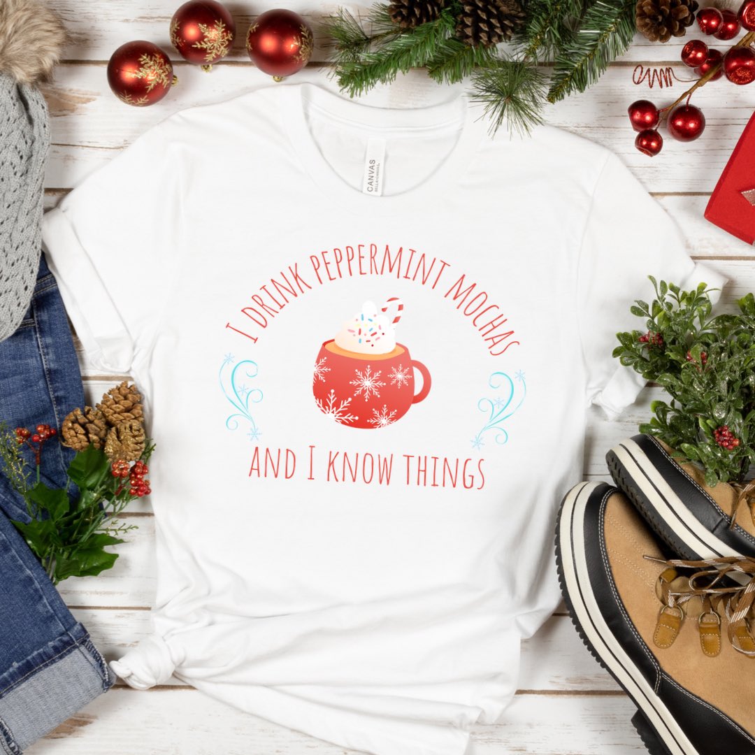 WorthyWonderful's tweet photo. Just added to our Things We Love Collection because if you know us, you know we love coffee!! If you think coffee is therapy in a cup and are so excited for the holiday drinks that bring you peace and happiness, then this tee is for you!
#therapyinacup 
https://t.co/K6ZomfgZQ4 https://t.co/mamCu07PbE