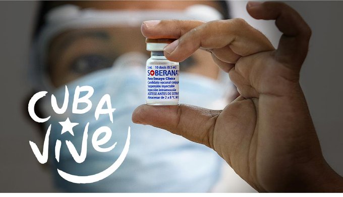 LidiaHid's tweet photo. Somos un pueblo de optimismo, donde otros ven derrota, nosotros vemos victoria. Y la COVID ha sido la batalla de la ciencia Cubana que hemos visto triunfar. Gracias a eso que somos los cubanos, rescilientes y valientes, aceptamos retos sin importar las limitaciones. #CubaVive https://t.co/ftTugpL4lm