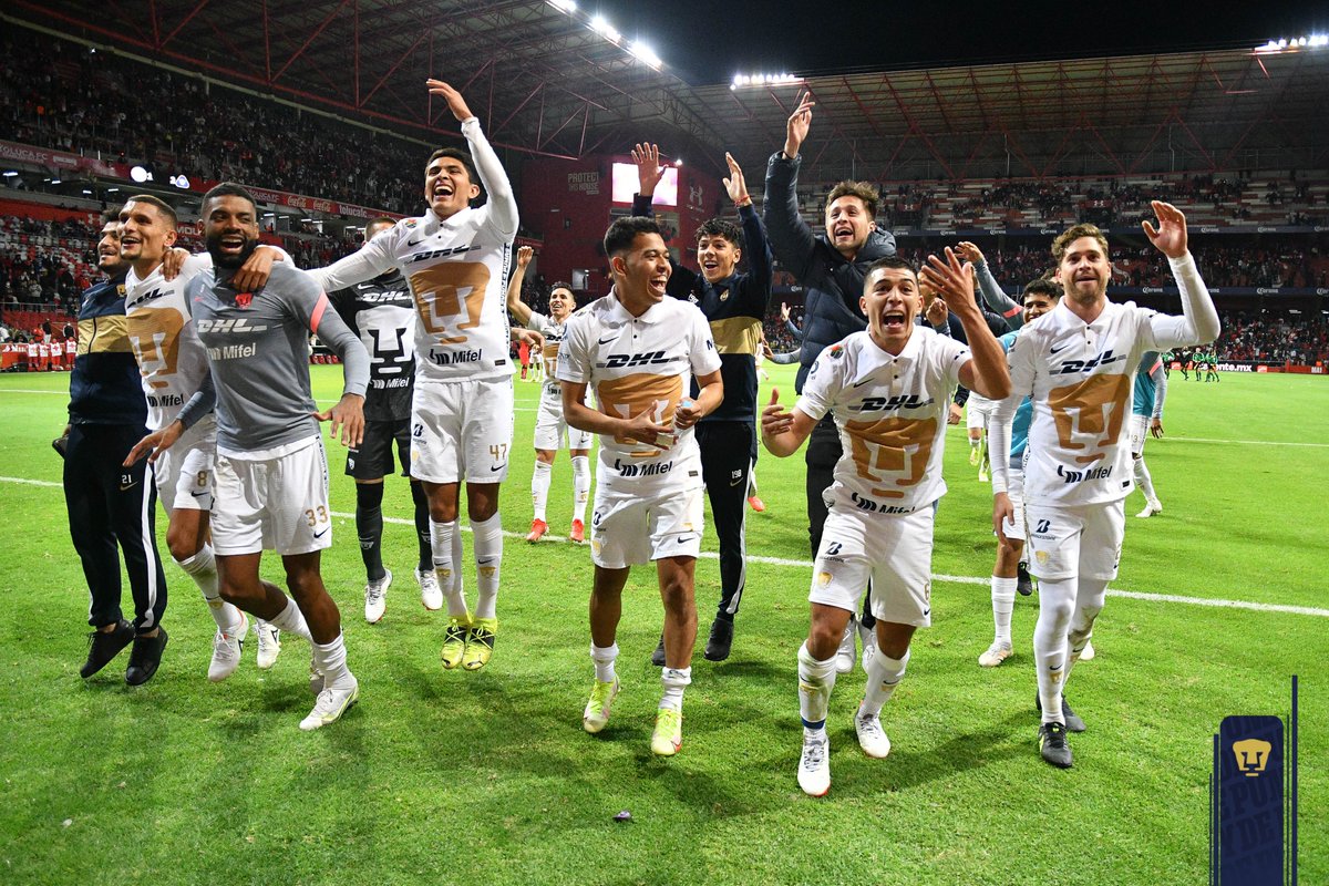 ¡𝗖𝗢𝗠𝗢 𝗡𝗢 𝗧𝗘 𝗩𝗢𝗬 𝗔 𝗤𝗨𝗘𝗥𝗘𝗥! 🐾💙

Estamos en cuartos de final 👊🏼

#ComoDebeSer #SoyDePumas