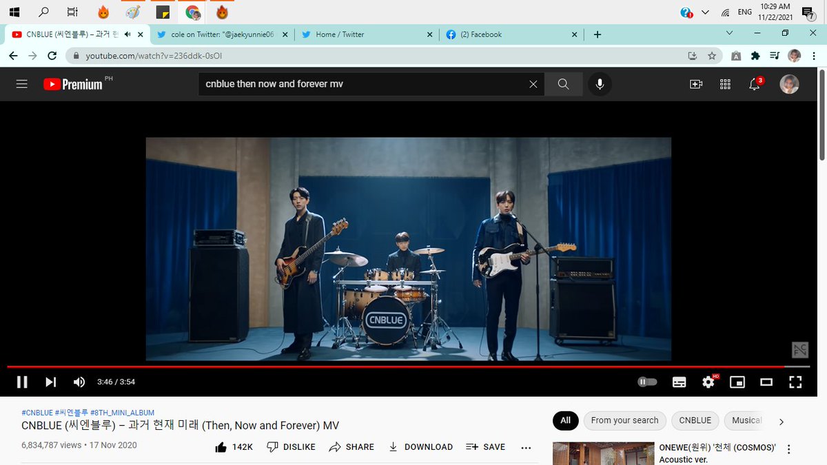 mysticalyn's tweet photo. Let's get going boice! The last day of streaming, let's stream more then, now, and forever~~
#CNBLUE #ThenNowandForever #BESTBANDPERFORMANCE #2021MAMA https://t.co/80LVERQl9e
