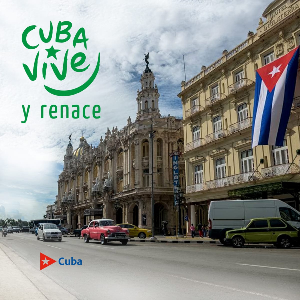 CeciliaValdesM's tweet photo. #CubaViveYRenace en su bella Habana, donde seguimos #LealesALeal. https://t.co/AArHAbt1lb