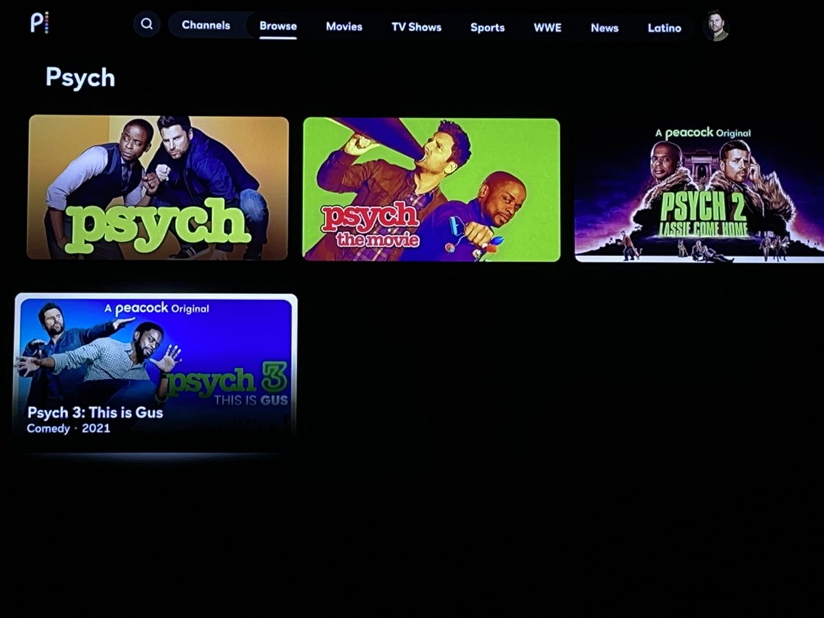 And keep streaming Psych 3: This Is Gus! And all the other Psych movies and episodes 🍍