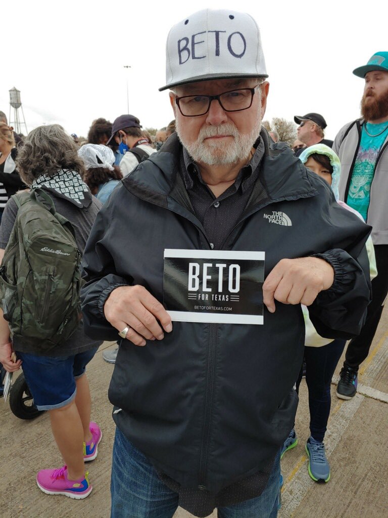 RockwallDems's tweet photo. Members of our Rockwall County Democratic Party represented at the @BetoORourke for Texas Dallas Campaign Kickoff Event, we had a fantastic afternoon! Pictures below. Beto O'Rourke is a charismatic candidate with a proven track of transforming the electoral in our state. https://t.co/Mtn4soCGSw