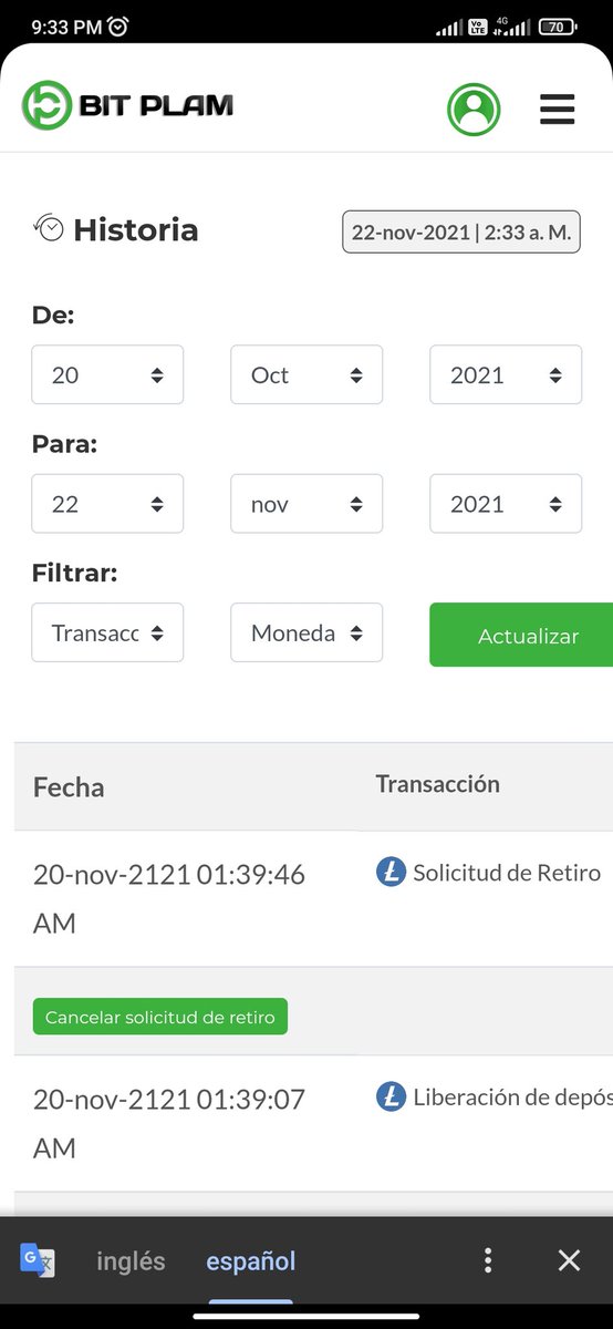 CJoeWong's tweet photo. @BITPLAMLTD  ya pasaron 48 hrs 2 días desde que solicité un retiro y hasta ahora nada ... Tengan cuidado .. solo aceptan deposito pero no están pagando https://t.co/VZobPh68cb