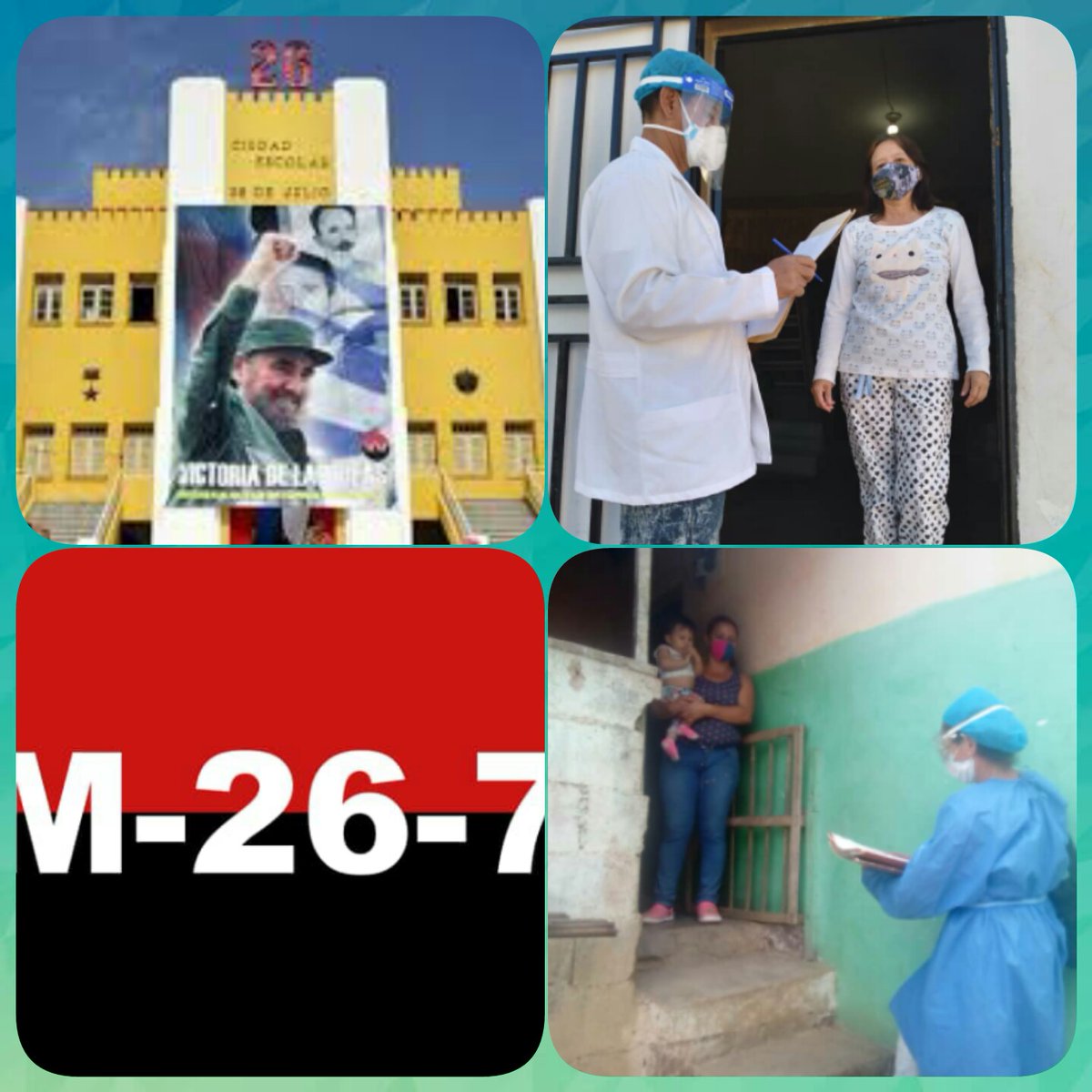 Misión Médica Cubana/CDI-Carache/Trujillo (@carache_cdi) on Twitter photo Somos Cuba. Nuestra Revolución cuenta con hombres y mujeres de temple y dispuestas a dar todo por salvar nuestra soberanía.
<a href="/cubacooperaveTR/">Misiones Cubanas Estado Trujillo</a>
<a href="/cubacooperaven/">Misión Médica Cubana en Venezuela</a>
#CubaVive
#DefendiendoCuba Somos Cuba. Nuestra Revolución cuenta con hombres y mujeres de temple y dispuestas a dar todo por salvar nuestra soberanía.
<a href="/cubacooperaveTR/">Misiones Cubanas Estado Trujillo</a>
<a href="/cubacooperaven/">Misión Médica Cubana en Venezuela</a>
#CubaVive
#DefendiendoCuba