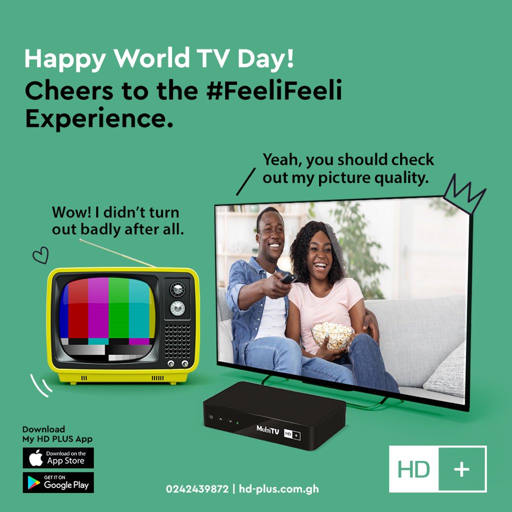 We can watch our favourite shows #FeeliFeeli and keep up with global news thanks to the HD+ Decoder.
 
#FeeliFeeli
#WorldTVDay