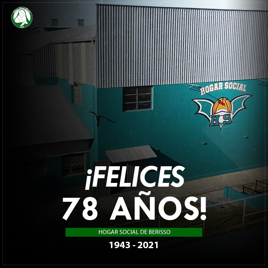 hogarsocialok's tweet photo. EL CLUB 🇳🇬| ¡FELICES 78 AÑOS 🎂💚!

Nuestra casa, nuestro lugar, nuestra historia...

Te queremos mucho, Hogar 💚

¡Felices 78 AÑOS, por muchos más🎉!

#HogarCrece https://t.co/etZS7Cqqam