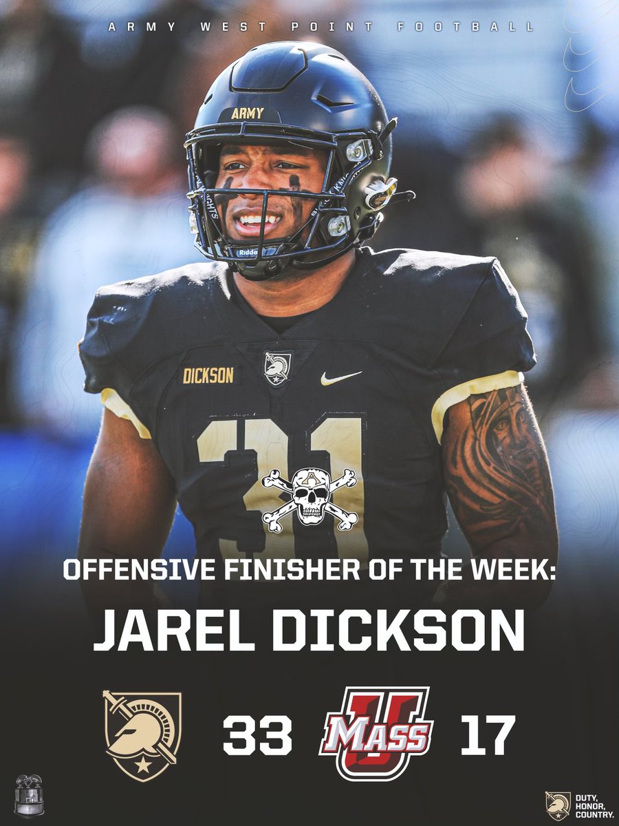 Great future with ⁦<a href="/ArmyWP_Football/">Army Football</a>⁩ ahead for Jarel. #NCOT #BrickSquad 🏴‍☠️