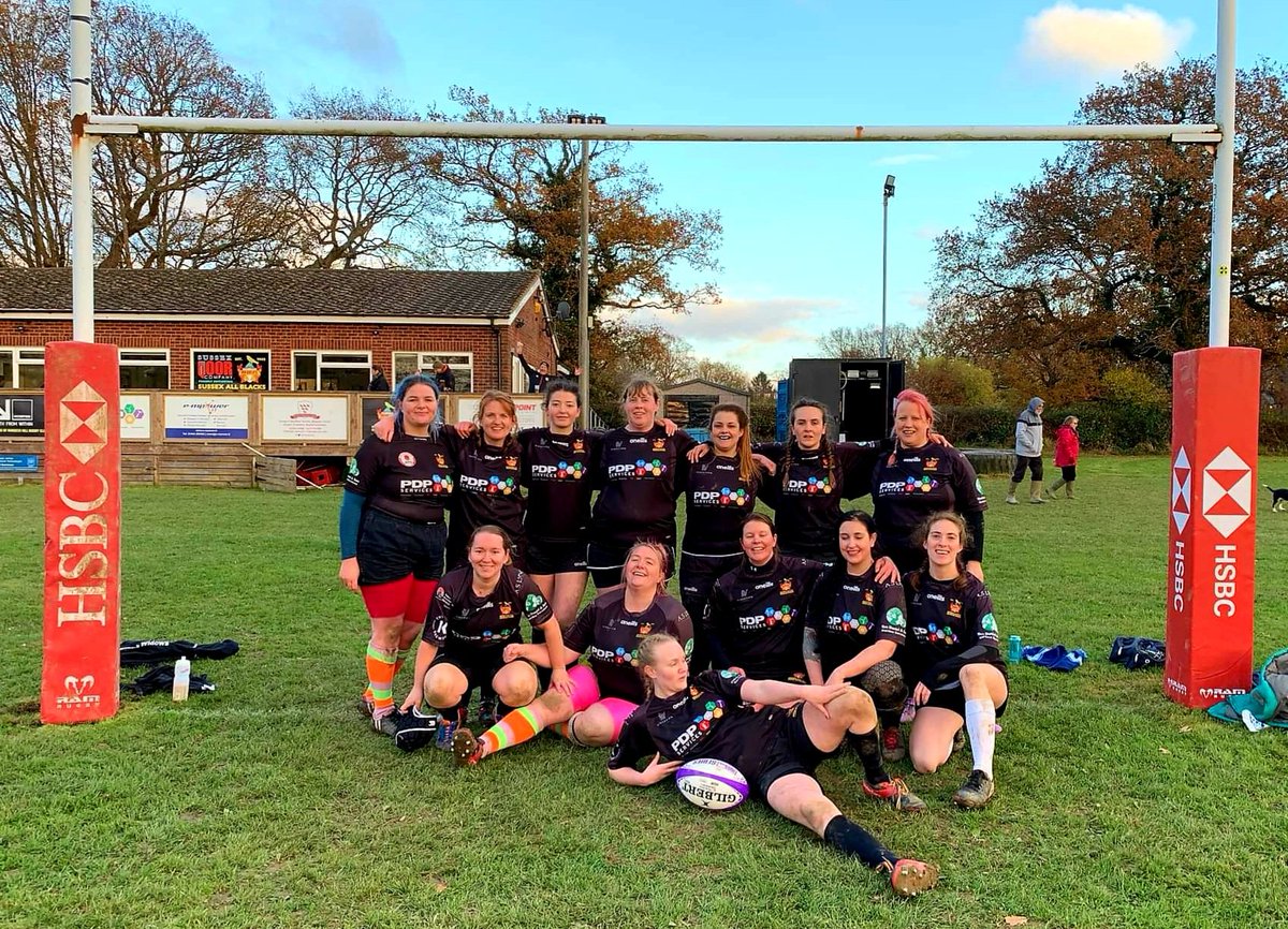 Fate whispered to the warriors 'you cannot withstand the storm'. The warriors screamed back at the top of their lungs 'we are the storm!' 
Bhrfc Black widows 115 - Chichester 65 
#TheseGirlsCan #Womensrugby 
#SmashIt