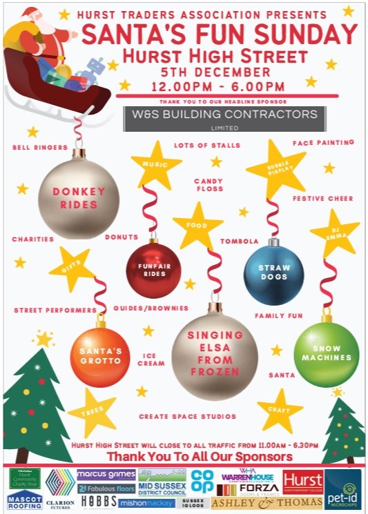 cwa_hurst's tweet photo. Christmas is coming and counting down the days until we see you at Hurstpierpoint Santa's Fun Sunday. #hurstlife #hurstpierpoint #hassocks
https://t.co/X9qZWzZCGc https://t.co/XITTygCl1t