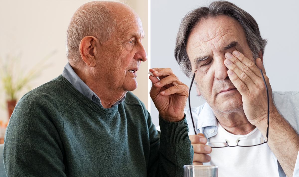 B12 deficiency The sign around the eyes that may be warning that