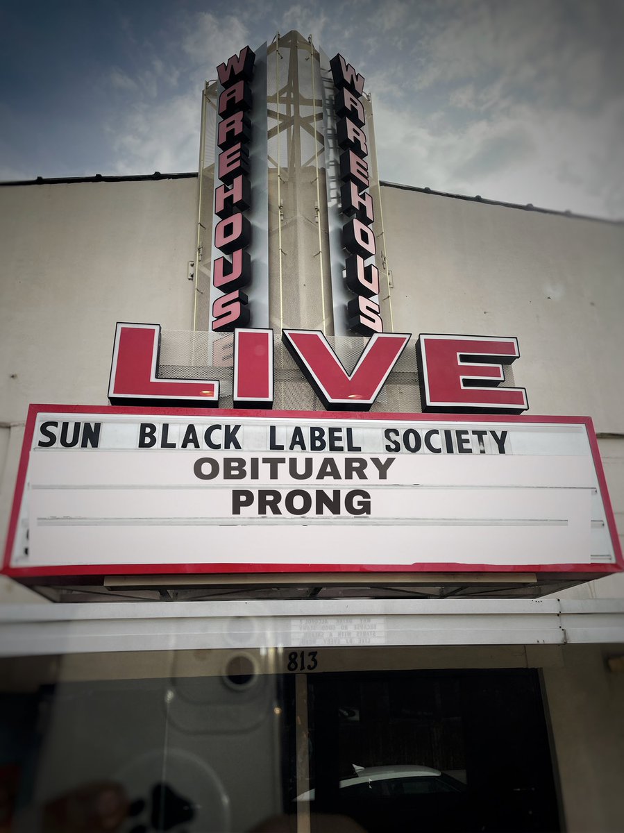 Holy Crap Grand Prairie, TX was that killer or what?
Thanks also to all our Dallas friends that made the trip to see us, @prongtheband and BigBrother <a href="/zakkwyldebls/">Zakk Wylde</a> tear it up!! We had a blast and hope you did too..
TONIGHT we are in Houston at Warehouse Live ready to ThrowDown.!!