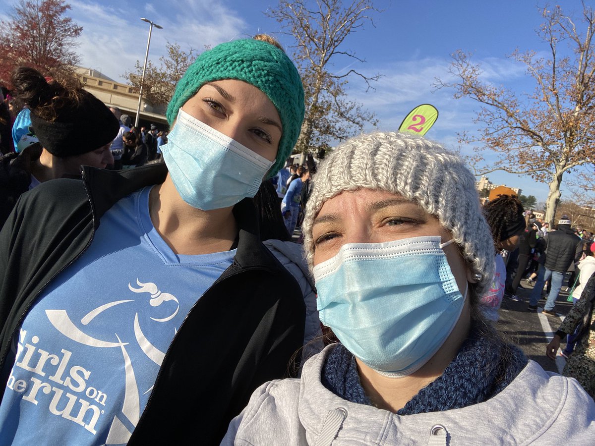 PriscillaSinon's tweet photo. So proud of our Greenwood GOTR girls! They did an amazing job completing the 5K this morning! A HUGE shoutout to their supportive buddy runners too! @GES_Principal #chillymorningrun https://t.co/xEibhAX2XN