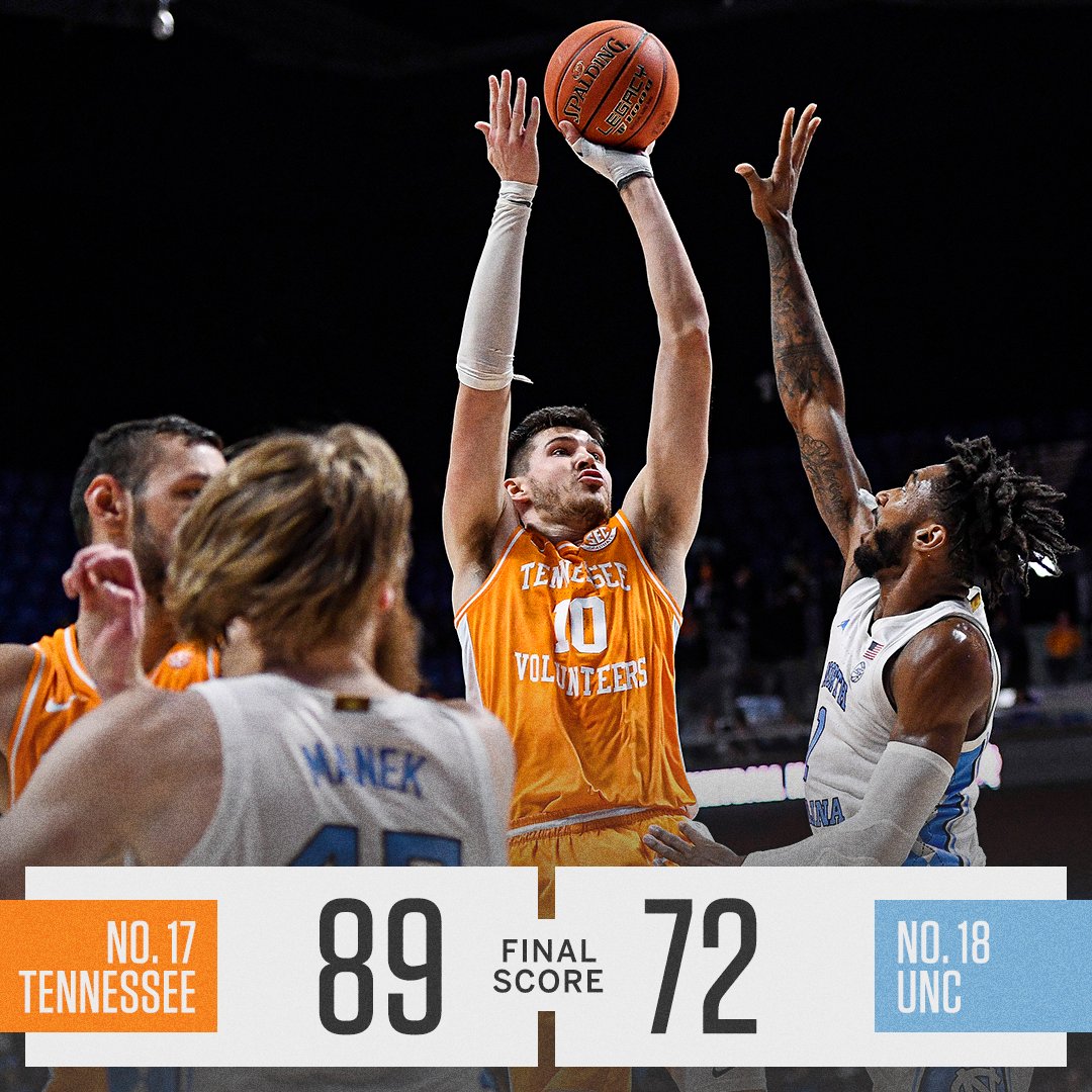 SECNetwork's tweet photo. TENNESSEE WINS 🍊 @Vol_Hoops https://t.co/Q2EEZ6Ds8k