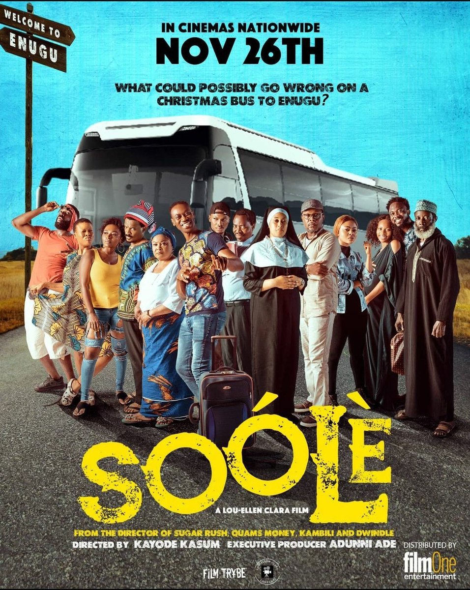 amandaoruh's tweet photo. #SOÓLÈTHEMOVIE IS EVERYTHING A MOVIE SHOULD BE. THE STORY, THE SCREENPLAY, THE ACTORS, THE DIRECTOR, THE ENTIRE CREW, GAVE US AN UNFORGETTABLE MOVIE . NOV 26TH IS THE DATE GUYS, I AM DEFINITELY GOING TO WATCH THIS AGAIN. 
CONGRATULATIONS @kaykaas @iamadunniade https://t.co/0kPUMxg0fn