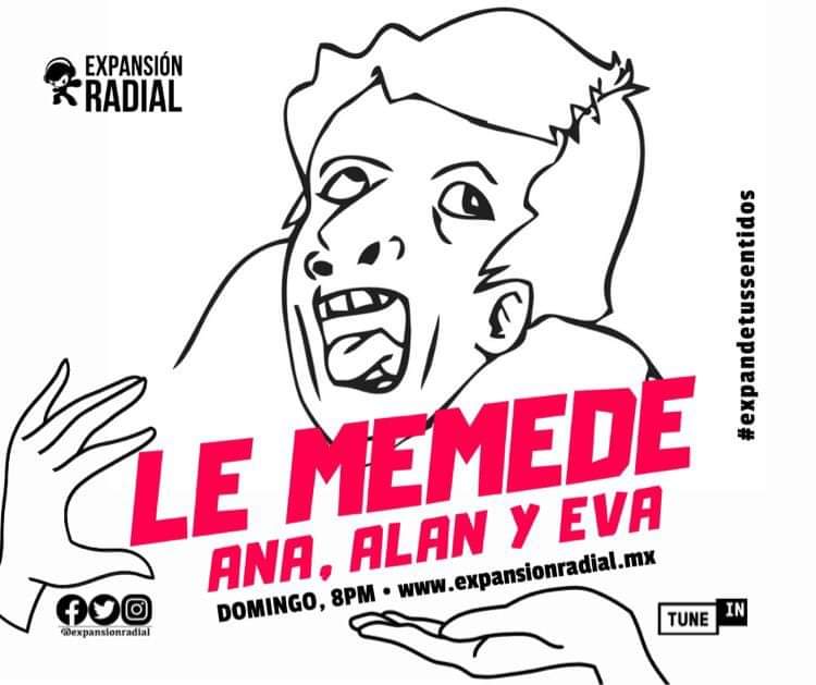 lememede03's tweet photo. Changos mugrosos!!! No se olviden de sintonizar hoy, 8pm #lememede a través de @ExpansionRadial hablaremos de crisis existenciales!! Acompáñanos a escuchar éstas tristes historias. https://t.co/CbZUzsXijv https://t.co/NfBg52Va0Y