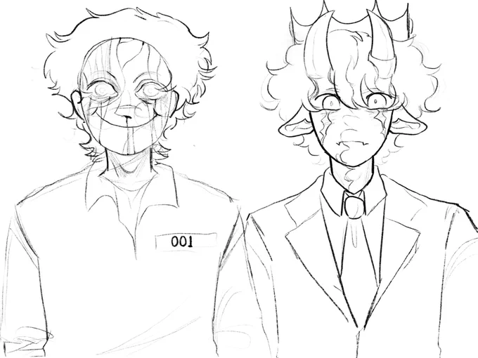 // eye contact, disturbing imagery chilling with best friend! 